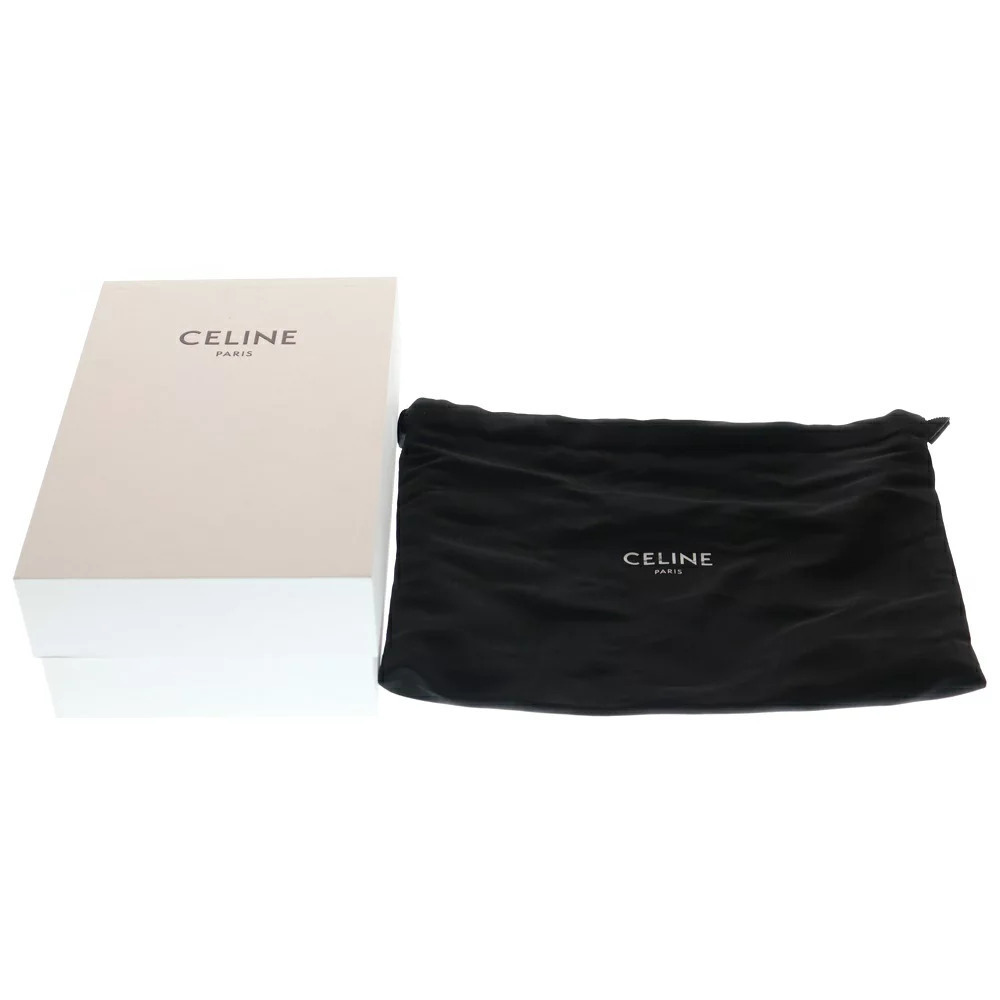 Celine Bag Shoulder Triomphe Teen White Gray - Picture 6 of 6